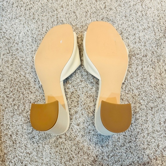 NEW Loredo Heeled Sandal In Ivory Vanilla Nordstrom Rack Size 10 - Picture 6 of 8